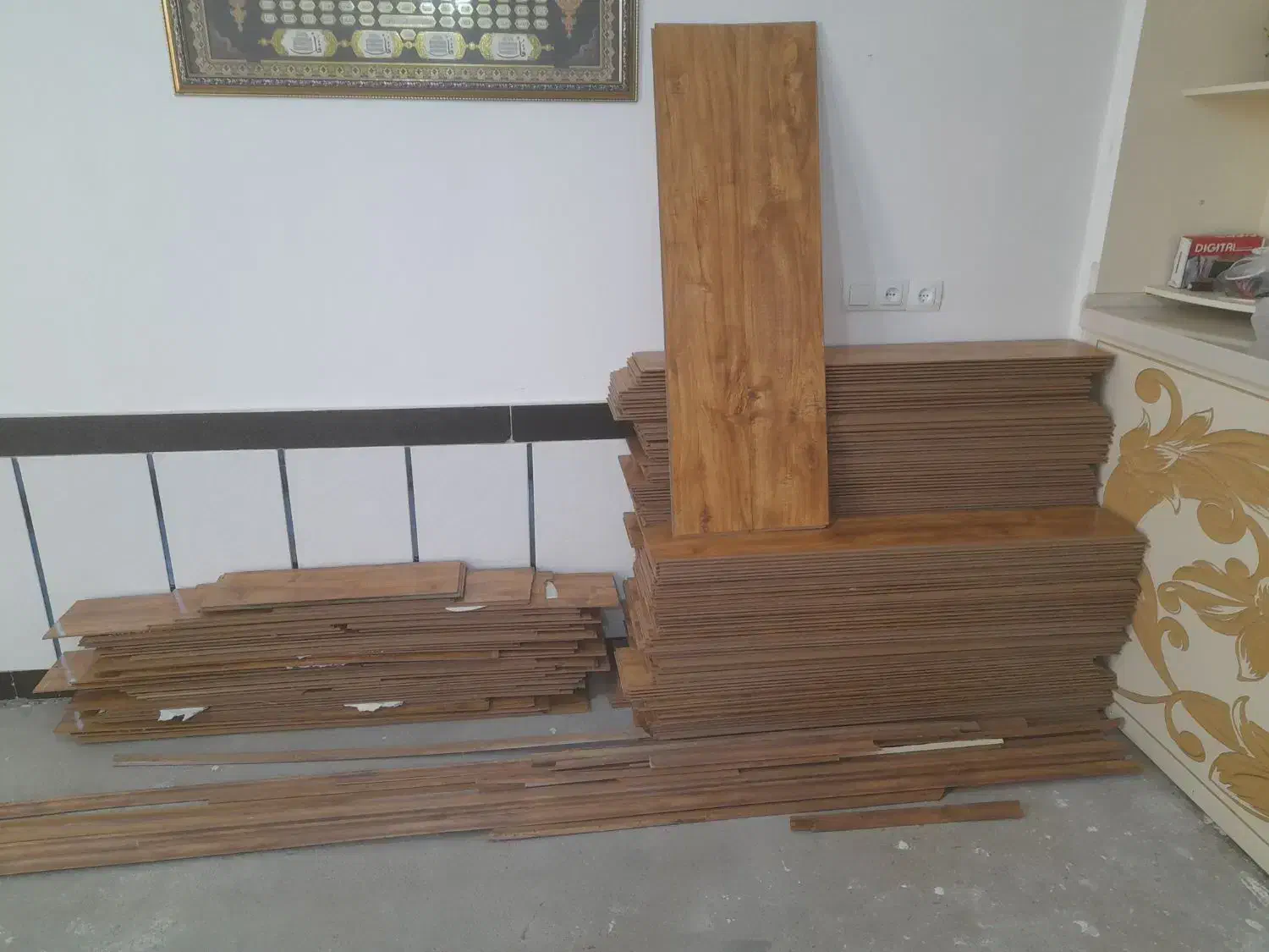 پارکت دست دوم استوک در حد نو|مصالح و تجهیزات ساختمان|بوکان, |دیوار