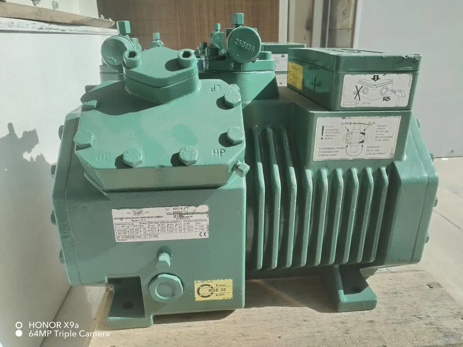 کمپرسور سردخانه|ابزارآلات|شیراز, شهرک صنعتی شیراز|دیوار