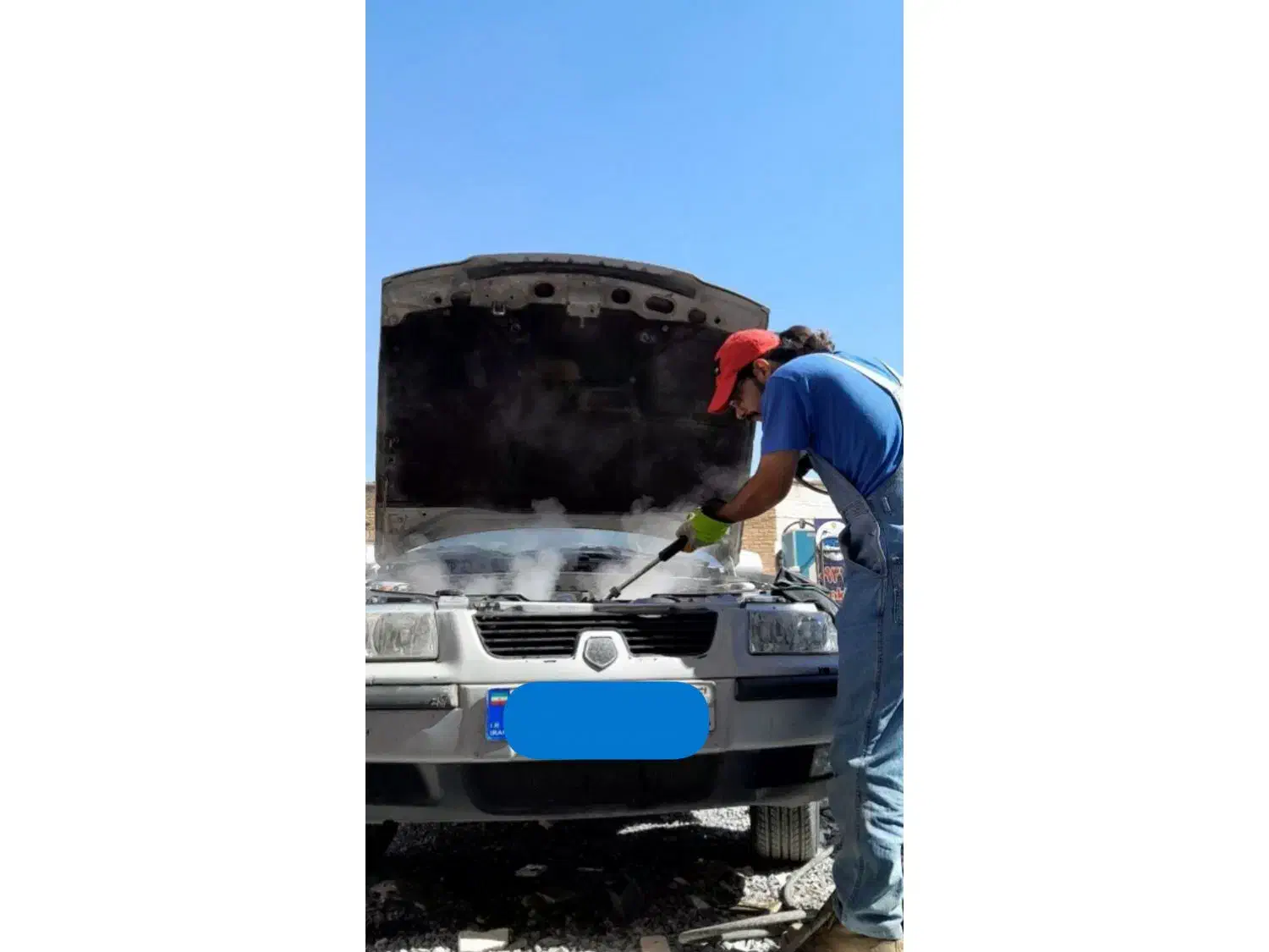 کارواش سیار بُخارواش (در محل شما)|خدمات موتور و ماشین|کرمانشاه, |دیوار