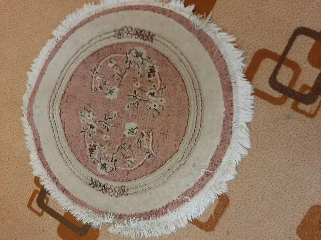 قالیچه دایرهای ماشینی|فرش|تبریز, |دیوار