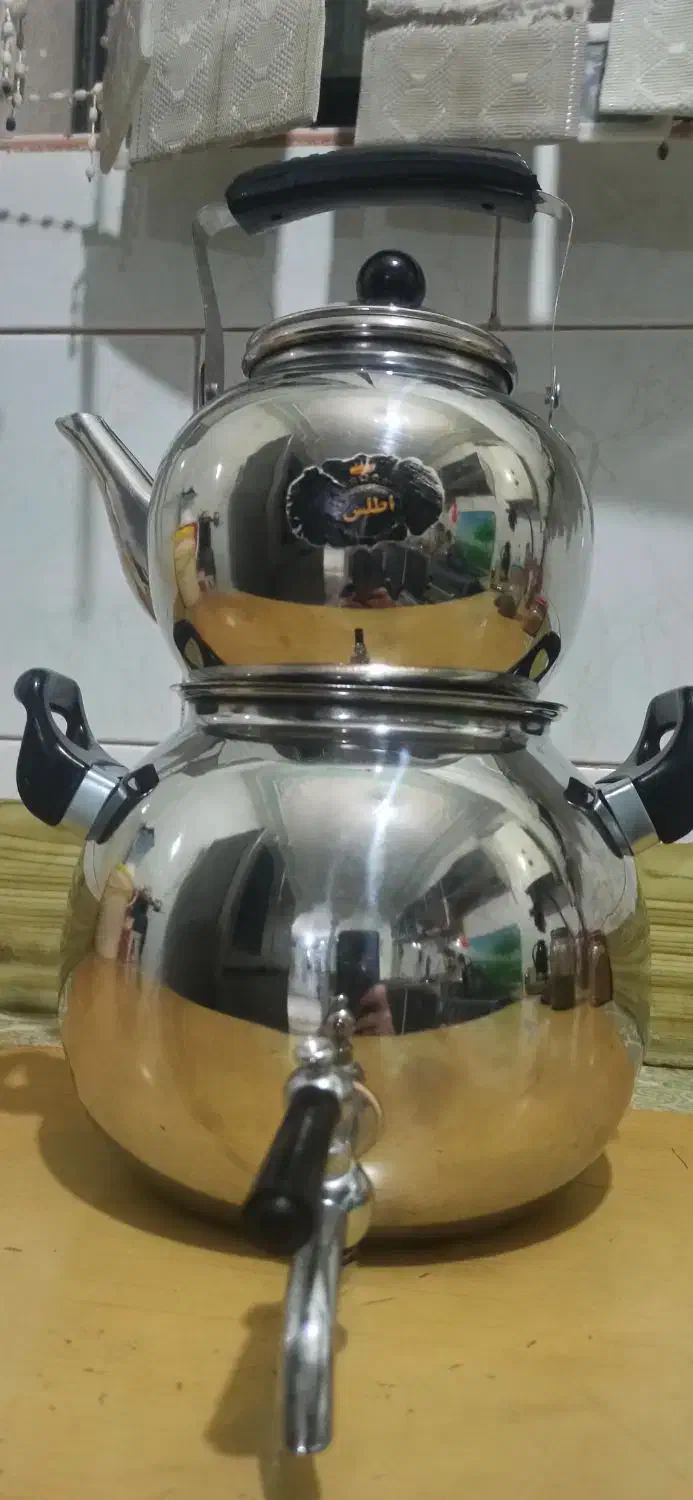 قوری کتری استیل|قوری، کتری، قهوهساز دستی|شهرکرد, |دیوار