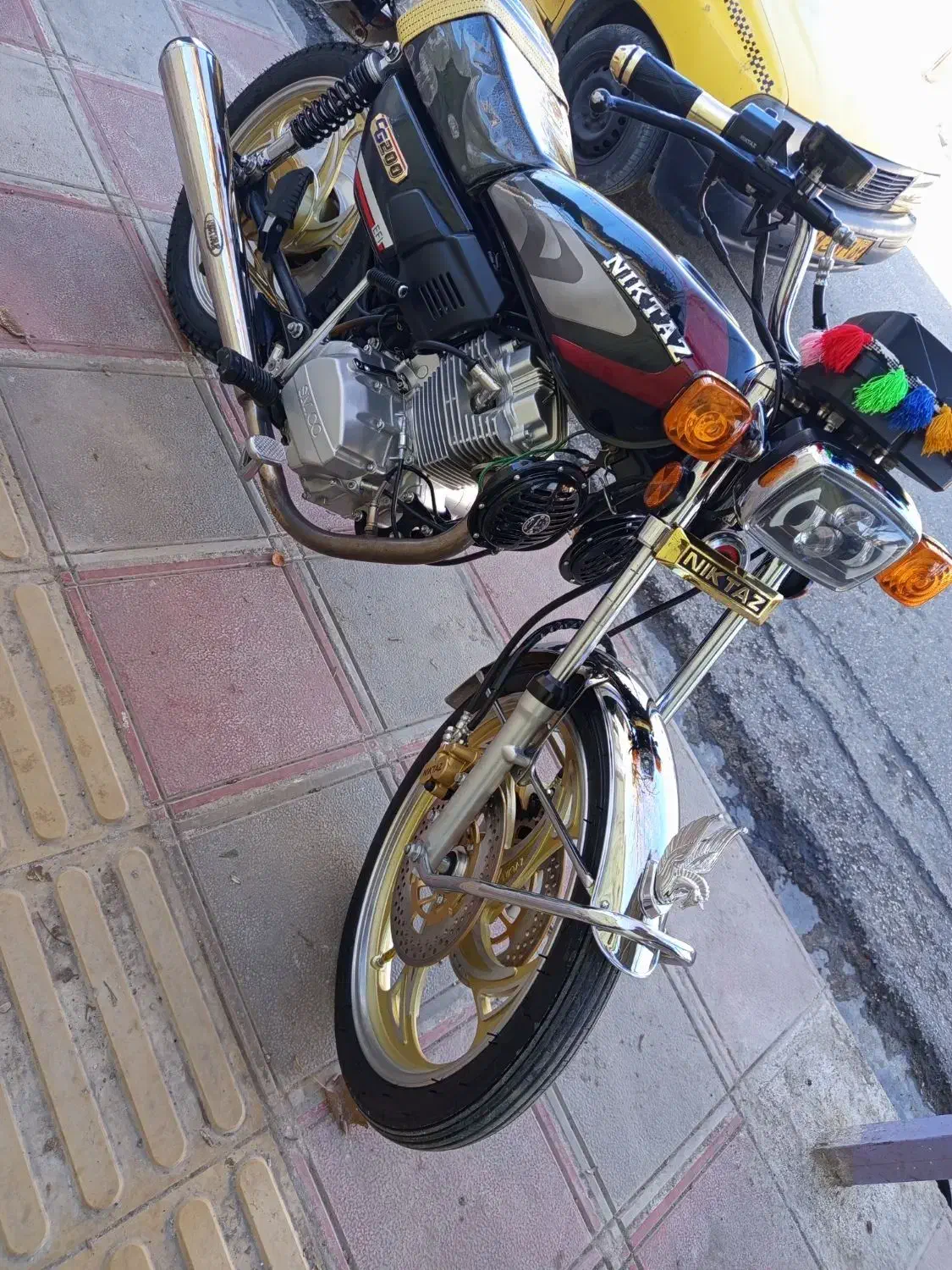 نیکتاز۲۰۰ جفت دیسک مدل ۱۴۰۳|موتورسیکلت|گنبد کاووس, |دیوار