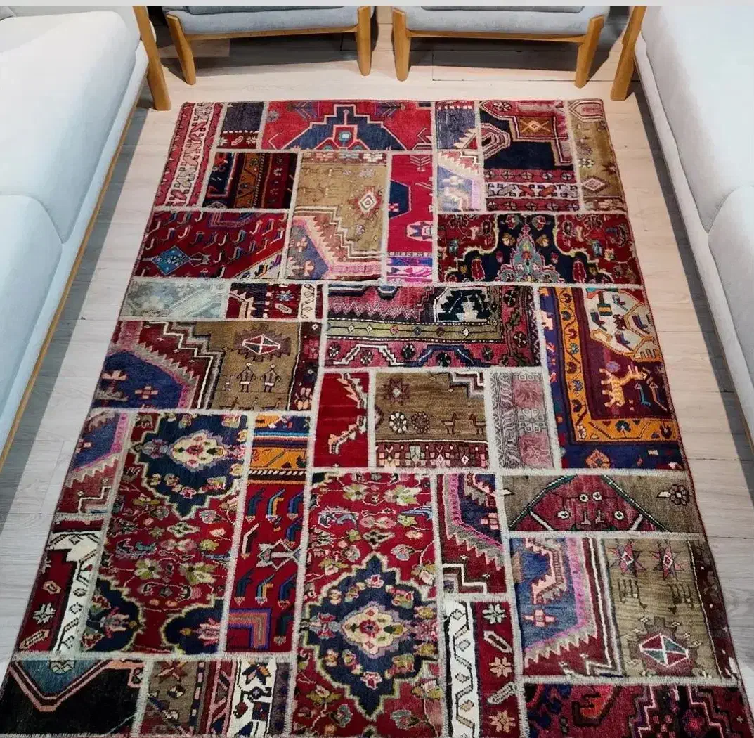 فرش دستباف چهل تکه|فرش|لواسان, |دیوار