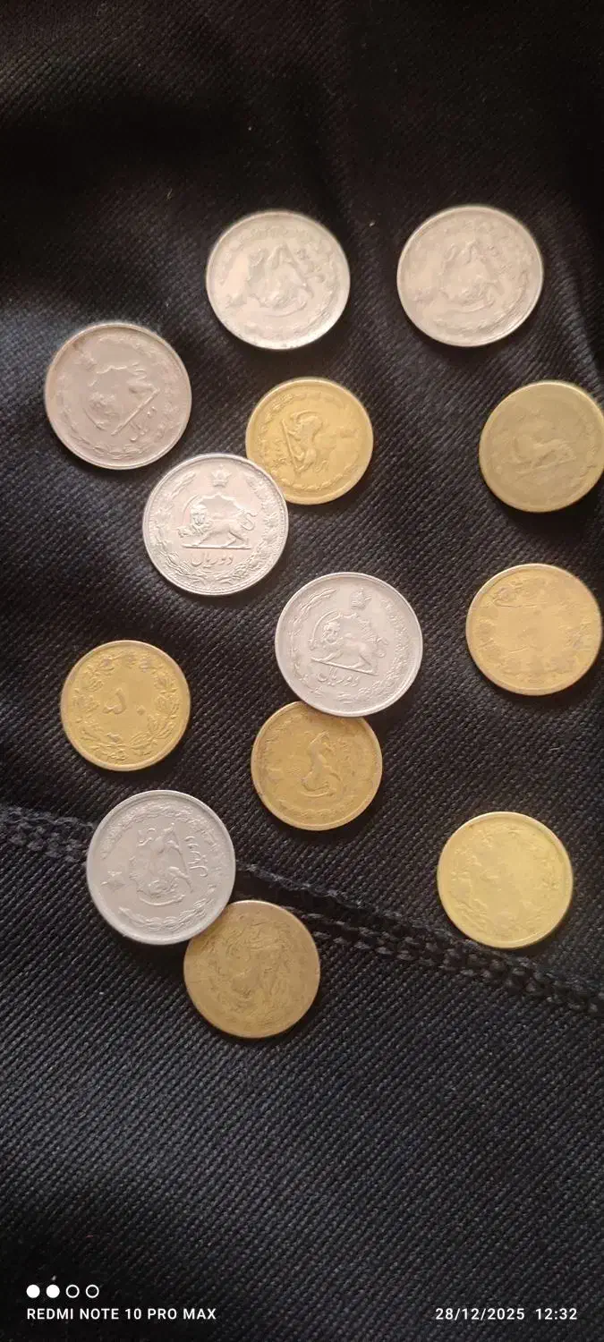 سکه قدیمی|کلکسیون سکه، تمبر، اسکناس|آبکوه, |دیوار