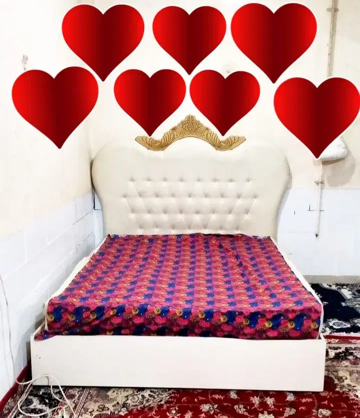 تخت خواب دونفره عروسکی|تخت و سرویس خواب|اهواز, عین ۲|دیوار