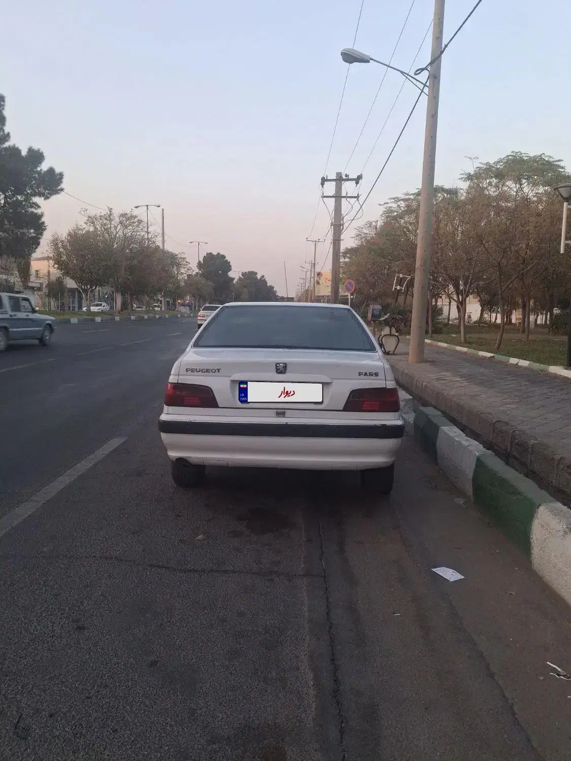پژو پارس بیرنگ دوگانه شرکتی مدل ۹۱|خودرو سواری و وانت|ساوه, |دیوار