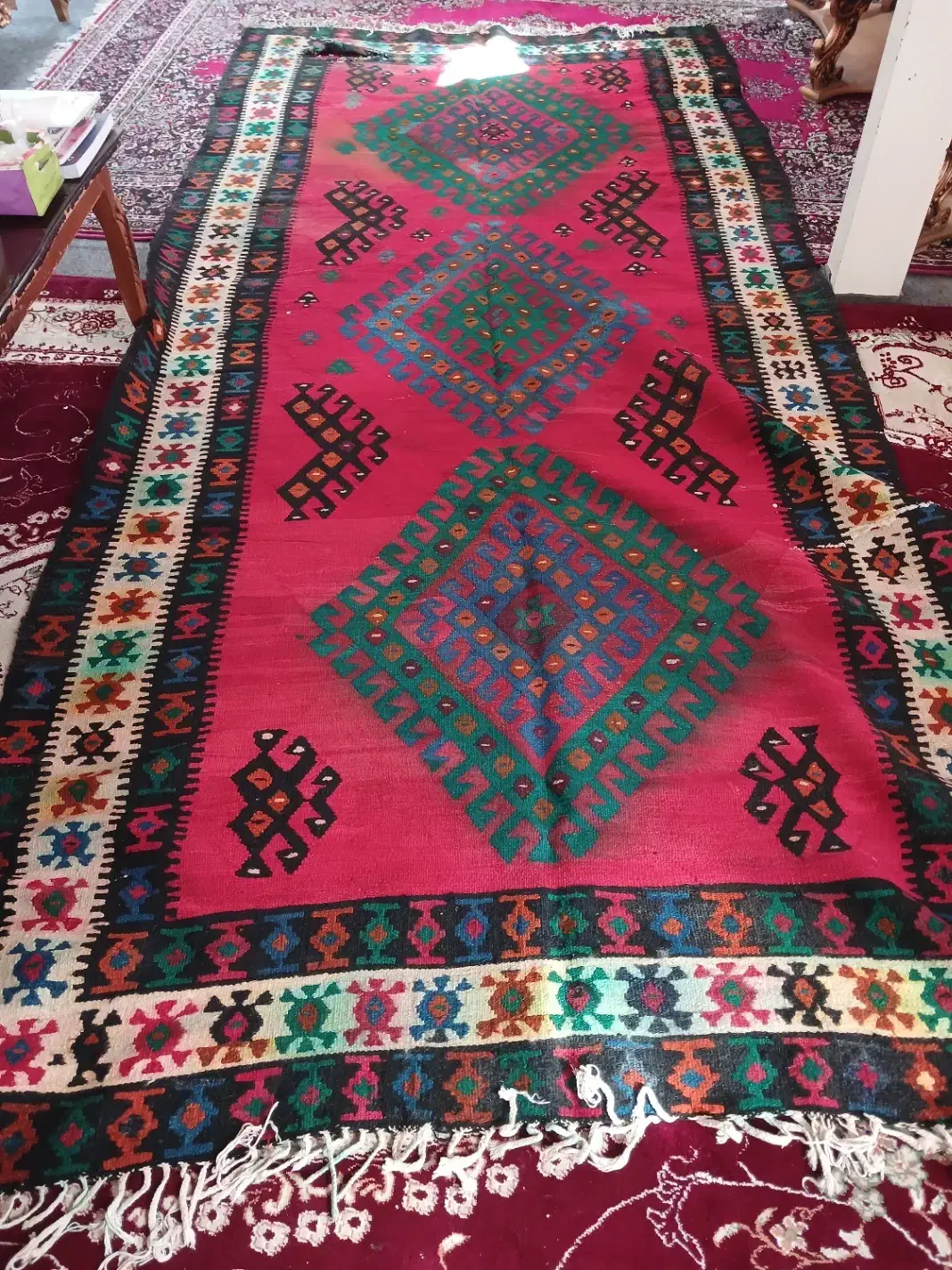 گلیم|گلیم، جاجیم، گبه|ارومیه, |دیوار