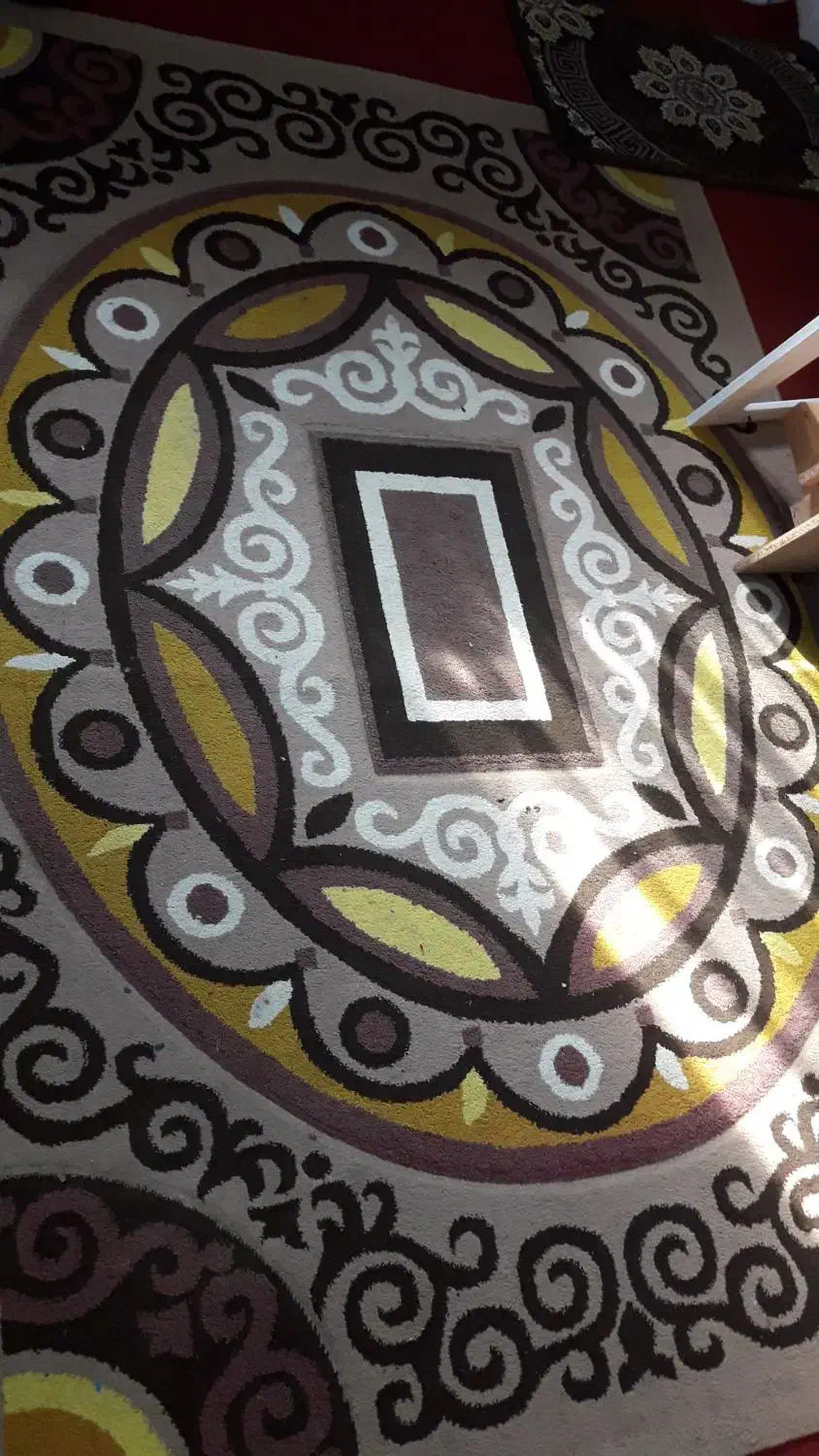 فرش فانتزی|فرش|فومن, |دیوار