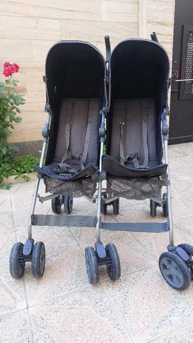 کالسکه دوقلو|کالسکه و لوازم جانبی|سنندج, |دیوار