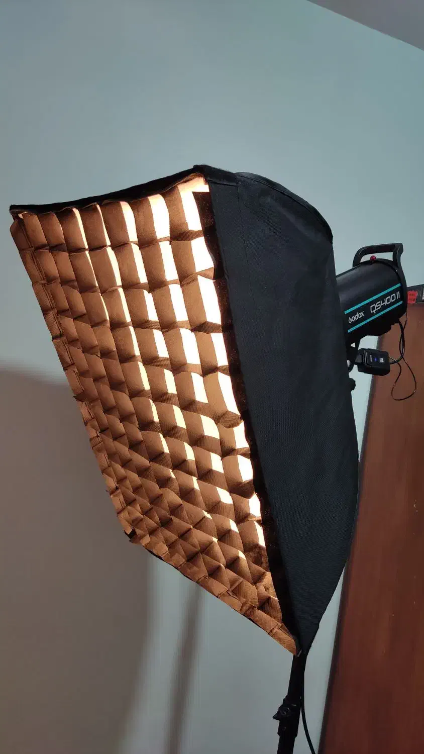 فلاش گودکس Godox QS 400 به همراه کاسه استاندارد.|دوربین عکاسی و فیلم‌برداری|کرج, جهان‌شهر|دیوار