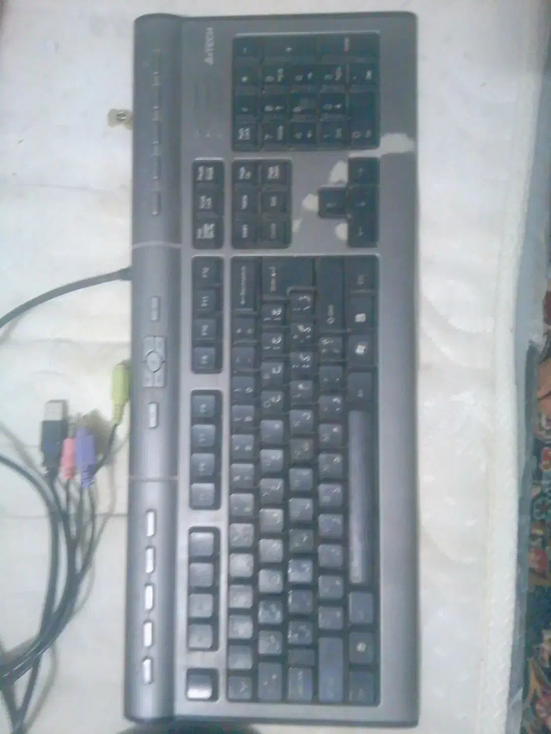 کیبورد کامپیوتر حرفه ای وموس کابل وفن|قطعات و لوازم جانبی رایانه|مشهد, حضرت حجت|دیوار