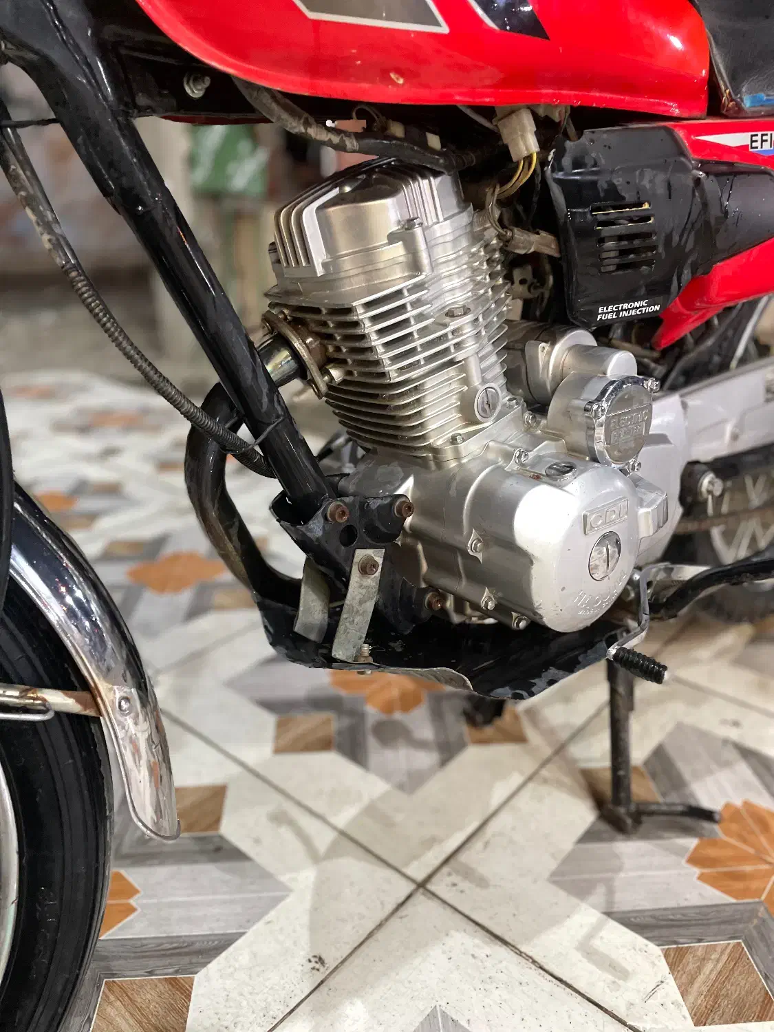 فروش موتور ۱۲۵ در حد خشک|موتورسیکلت|لاشار, |دیوار