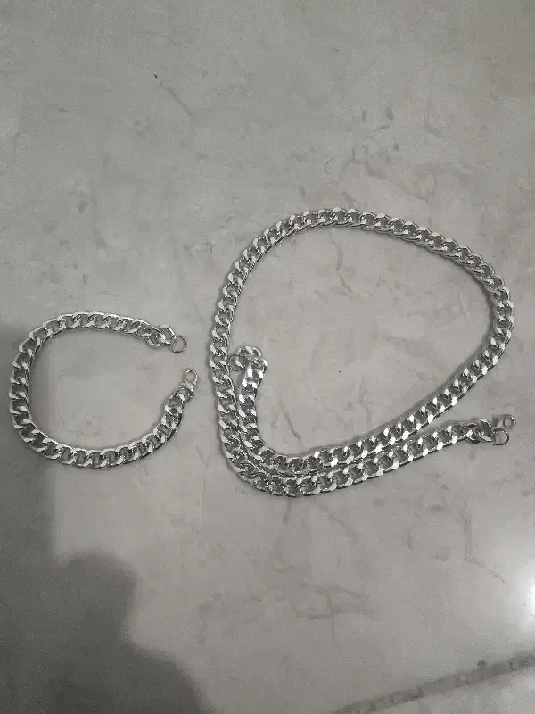 گردنبند و دستبند مردانه|بدلیجات|خرم‌آباد, |دیوار