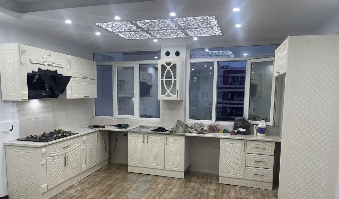 کابینت رنگ بتنی آماده براق مات شکیل کد ۱۶۲۵۲۶|مصالح و تجهیزات ساختمان|رضوانشهر, |دیوار