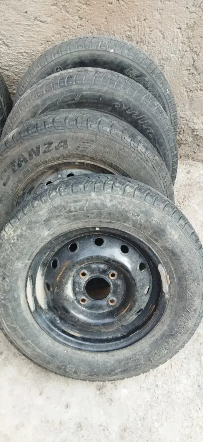 انواع لاستیک و رینگ معمولی واسپرت و سایز 13،14،15|قطعات یدکی و لوازم جانبی|بازرگان, |دیوار