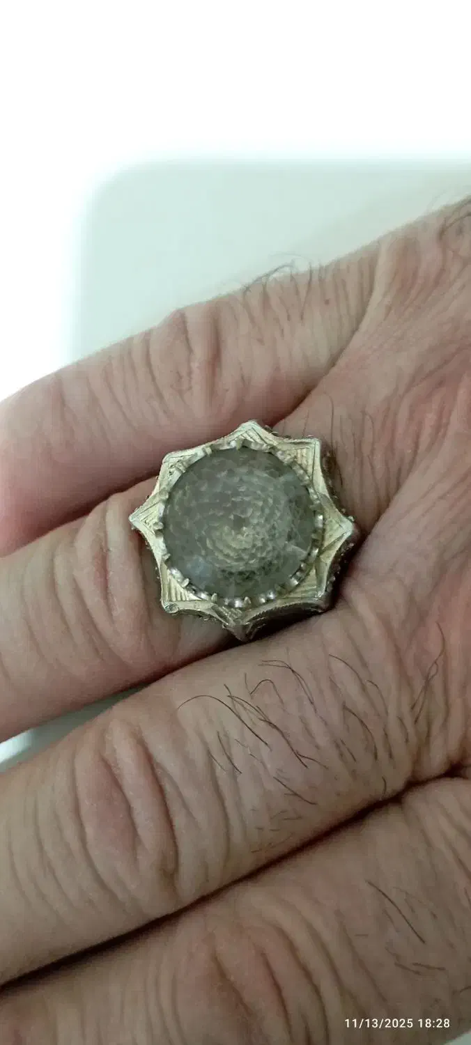 انگشتر نقره دست ساز فخر آبادی|جواهرات|اسدآباد, |دیوار