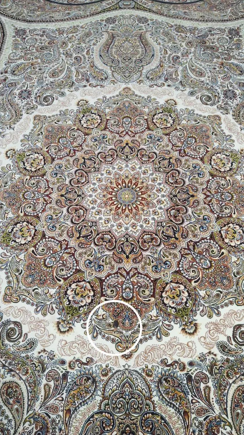 یک تخته ۹ متری|فرش|قم, نیروگاه|دیوار