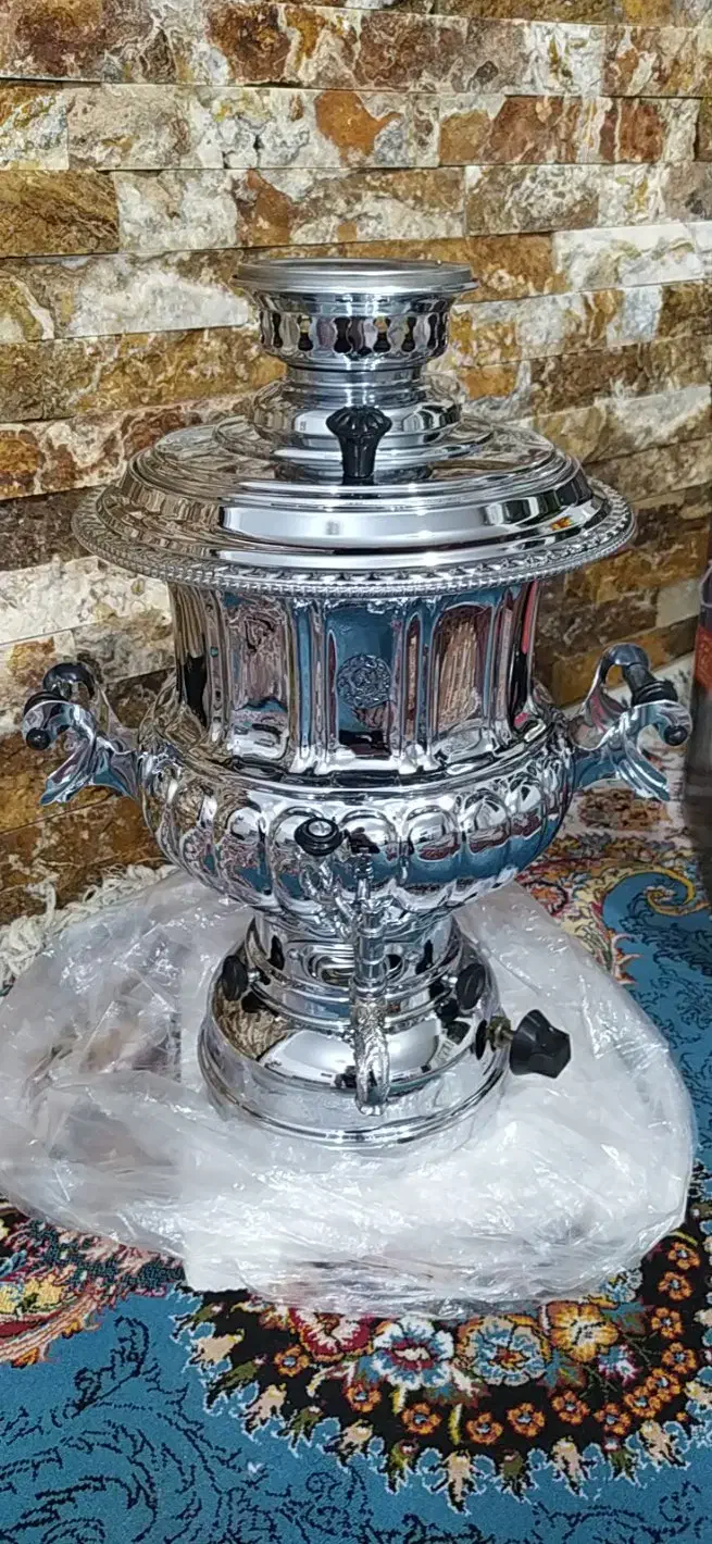 سماور اکبر برادران نو نو نو|سماور، چای‌ساز، قهوه‌ساز|کبودرآهنگ, |دیوار