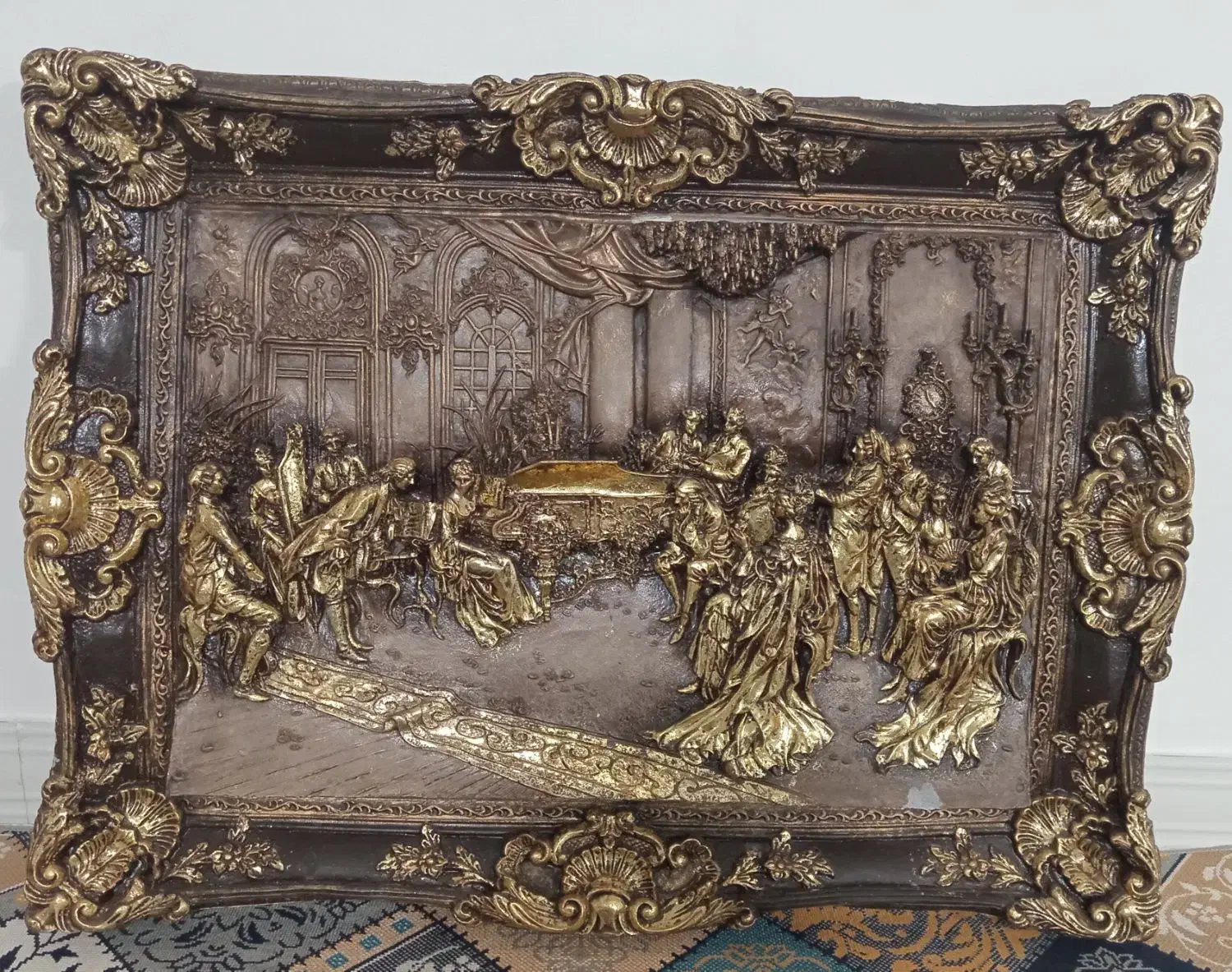 تابلو شام آخر  ۱۲۰در ۹۰|تابلو، نقاشی، عکس|بروجرد, |دیوار