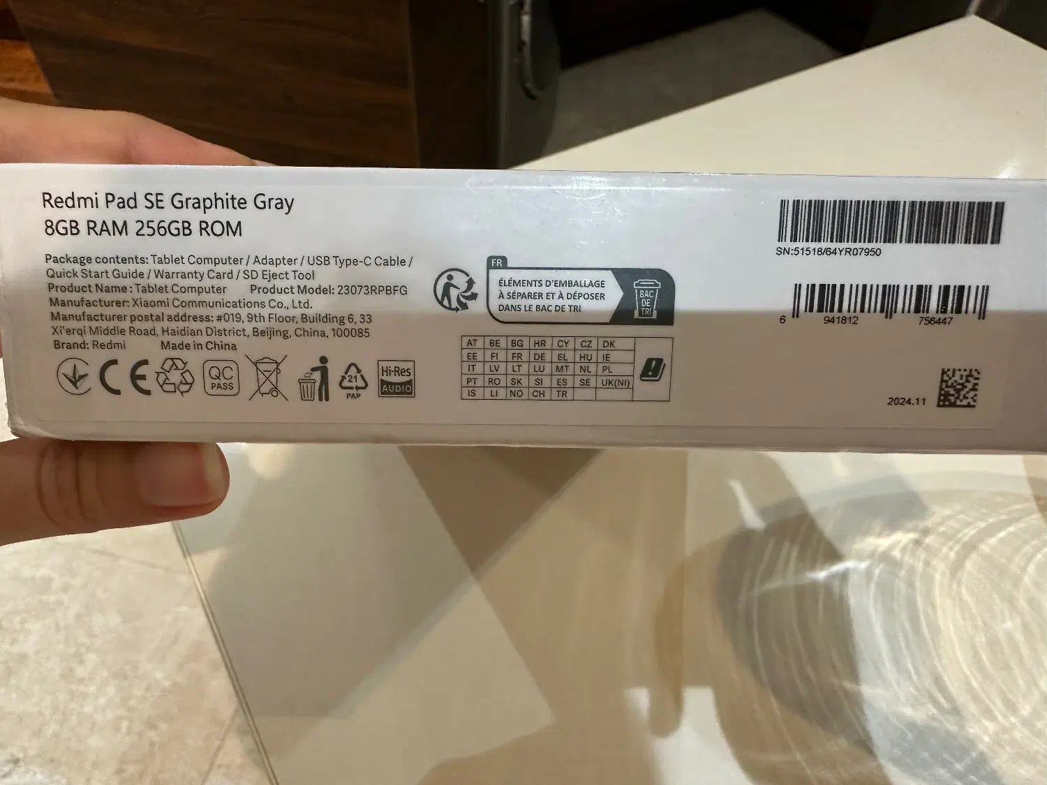 فروش فوری تبلت Redmi Pad SE آکبند با گارانتی اصلی|تبلت|تنکابن, |دیوار