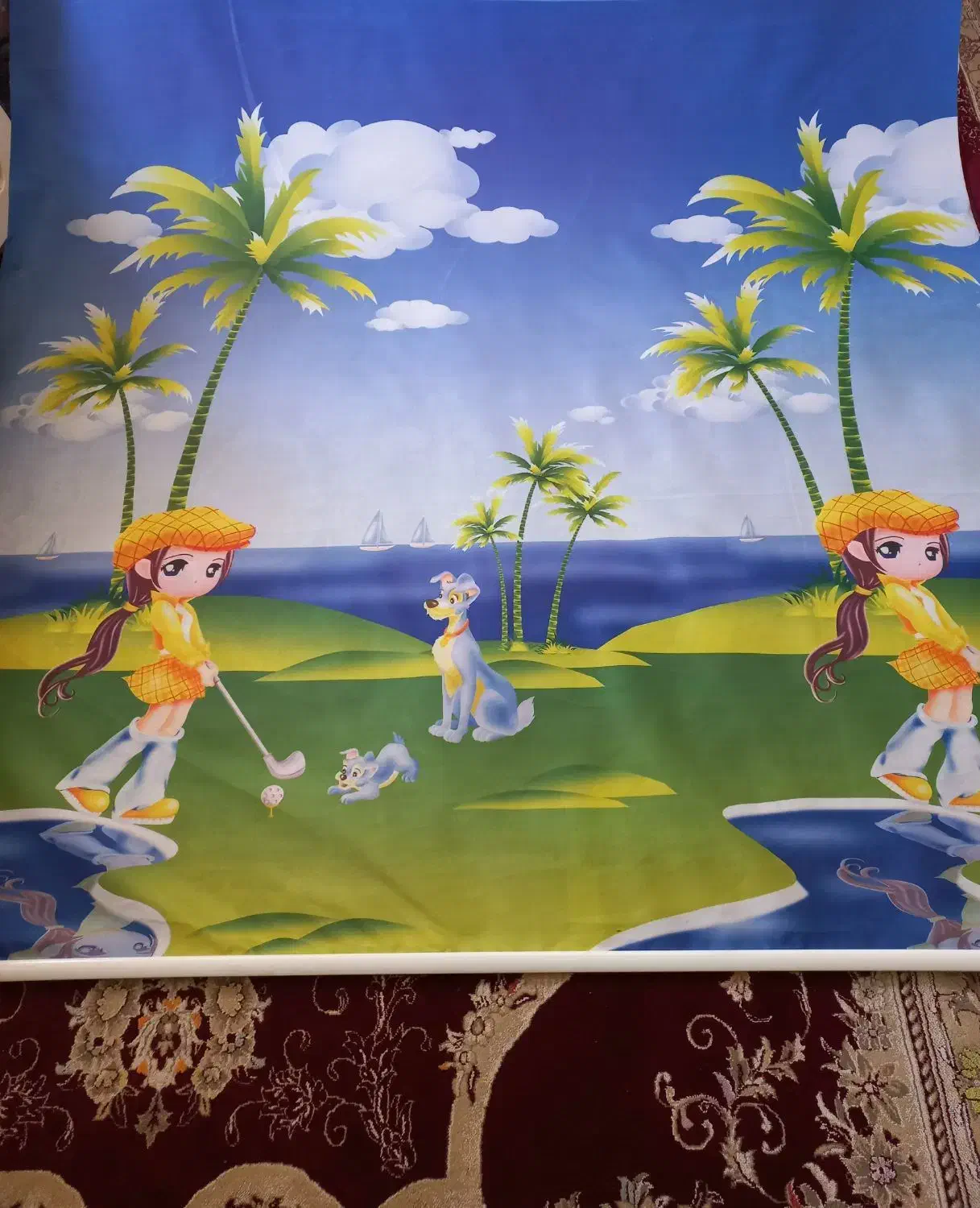 پرده کرکره ای|پرده، رانر، رومیزی|گلستان (تهران), |دیوار