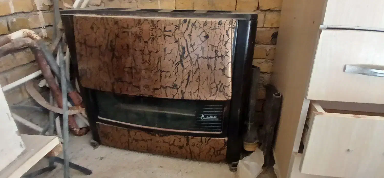 بخاری|بخاری، هیتر، شومینه|زرین دشت (همدان), |دیوار