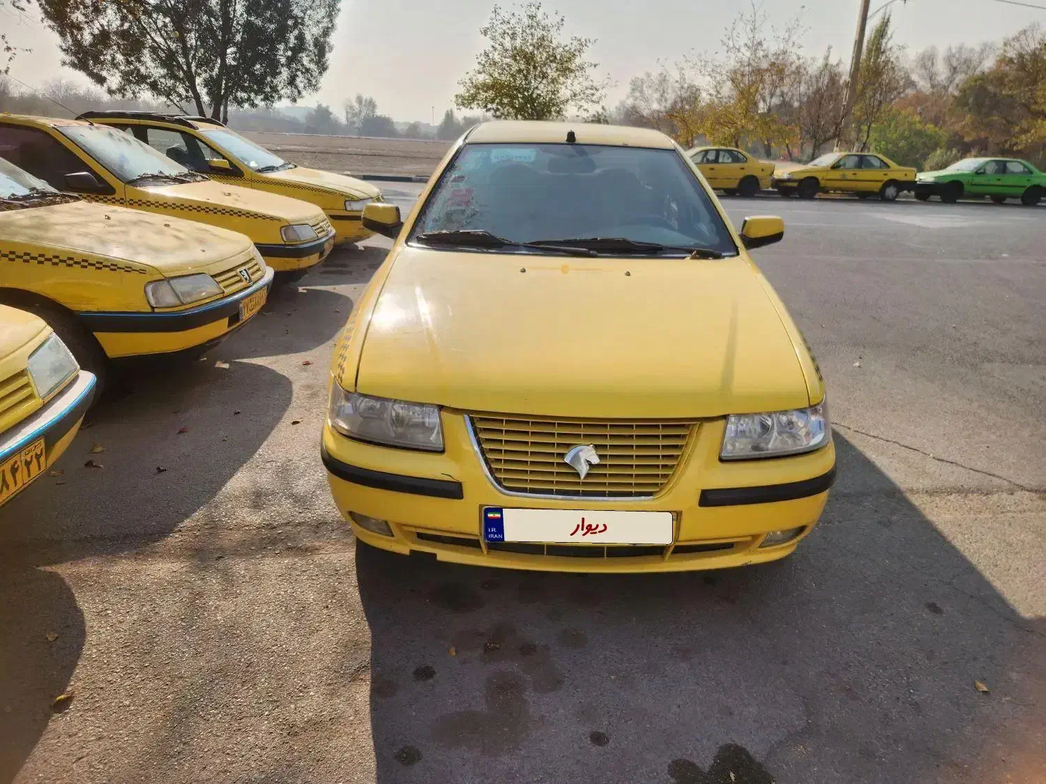 تاکسی سمند ۹۹ گردشی|خودرو سواری و وانت|تهران, آهنگ|دیوار