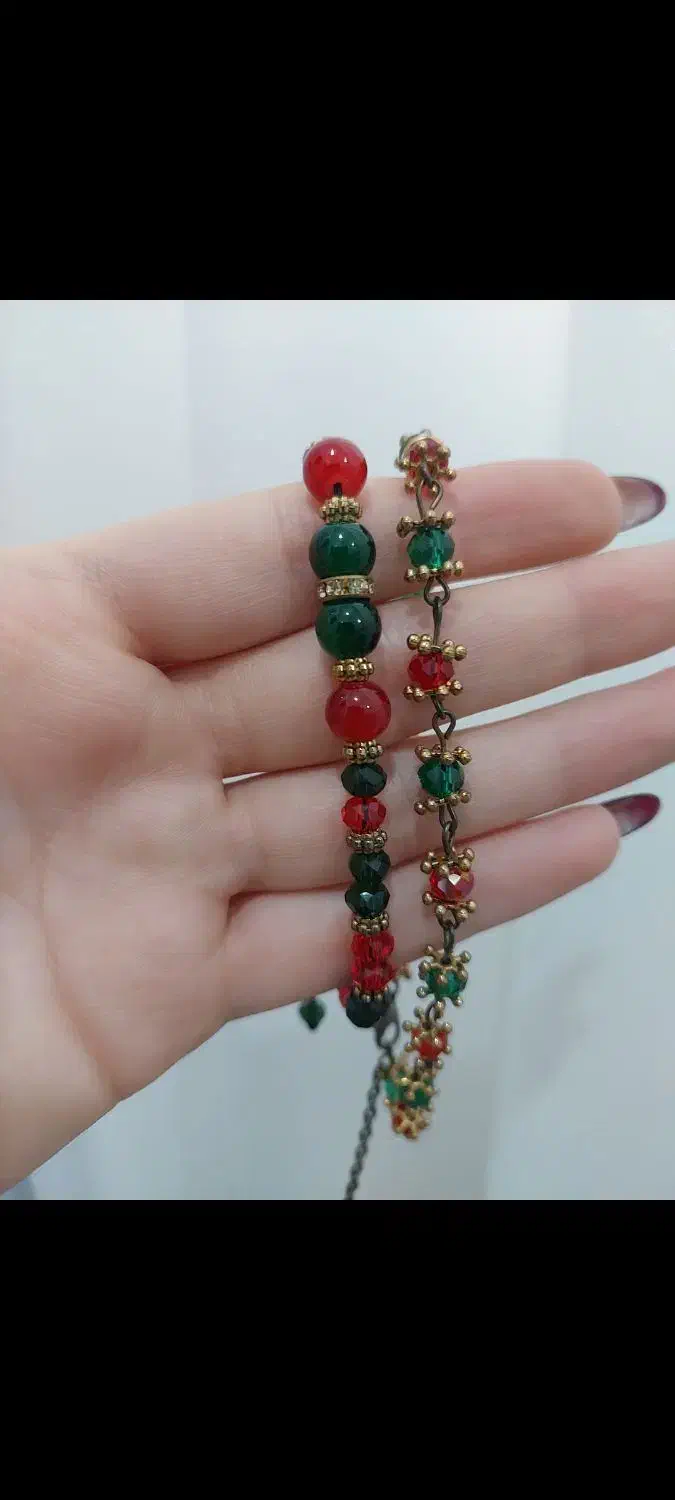 کالکشن گردنبند و دستبند و پابند یلدایی|بدلیجات|تهران, خلیج فارس|دیوار