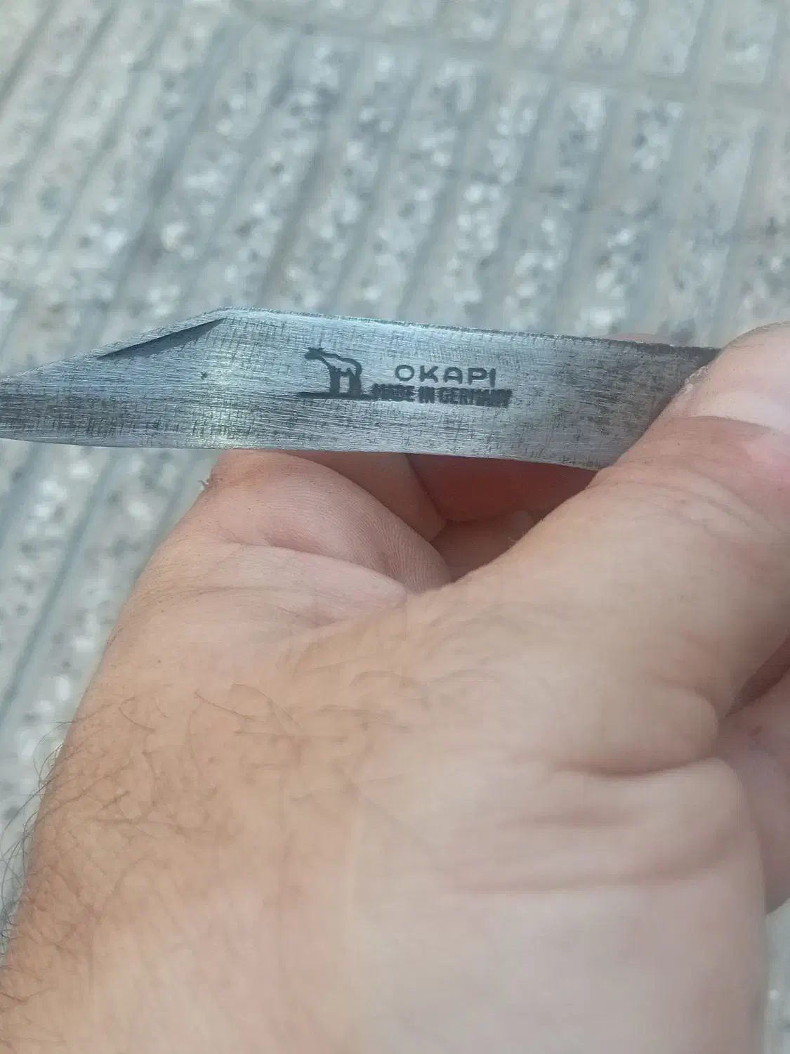 چاقو قدیمی اوکاپ المان|کلکسیون اشیاء عتیقه|آزادشهر, |دیوار