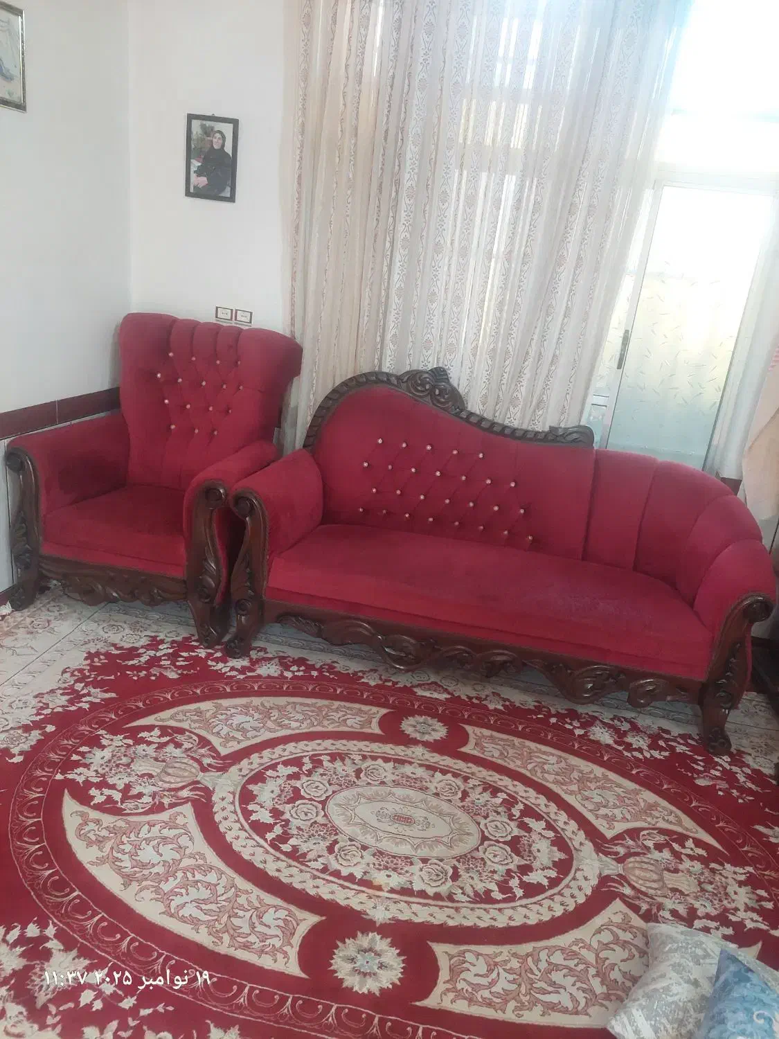 مبل هفت نفره درحدنو|مبلمان خانگی و میز عسلی|بهشهر, |دیوار