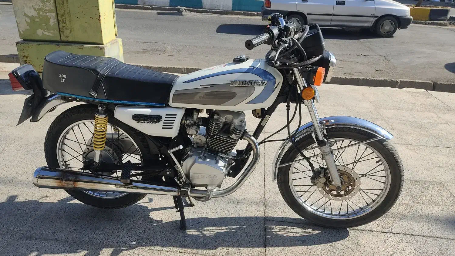 موتور نیکناز ۲۰۰ مدل ۹۵|موتورسیکلت|فسا, |دیوار