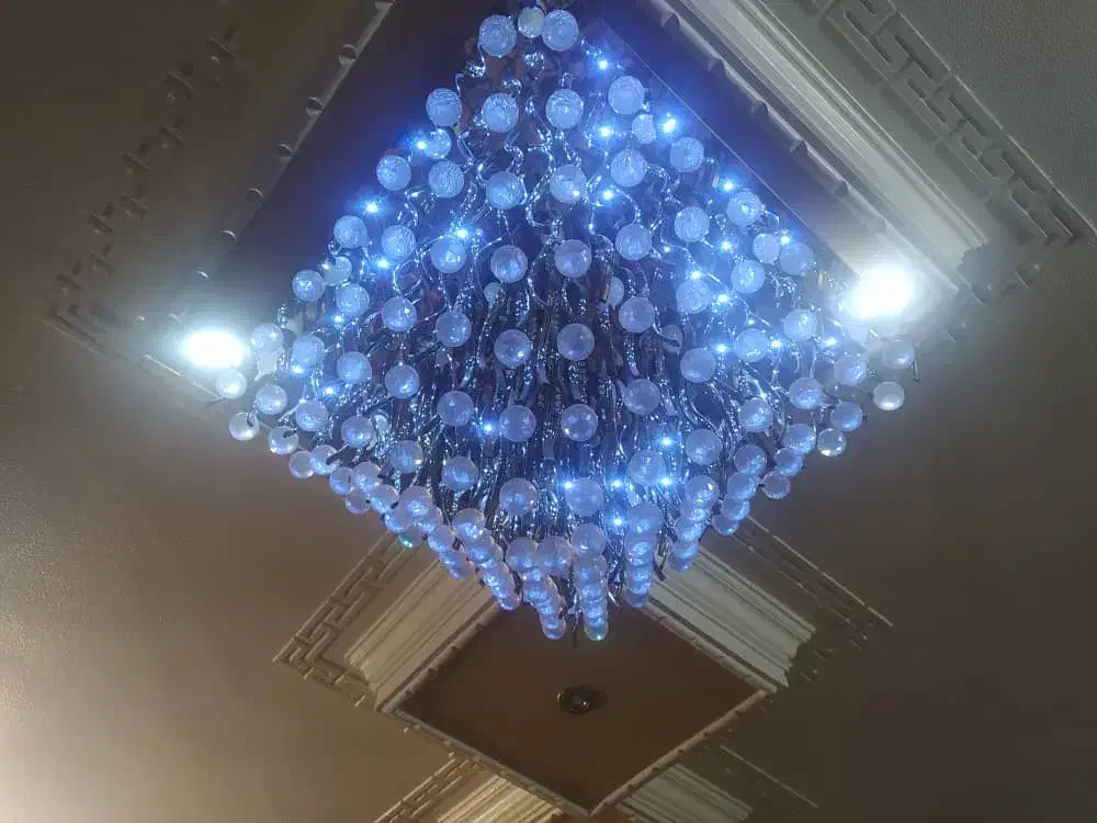 لوستر|لوستر و چراغ آویز|اصفهان, شهرک کاوه|دیوار