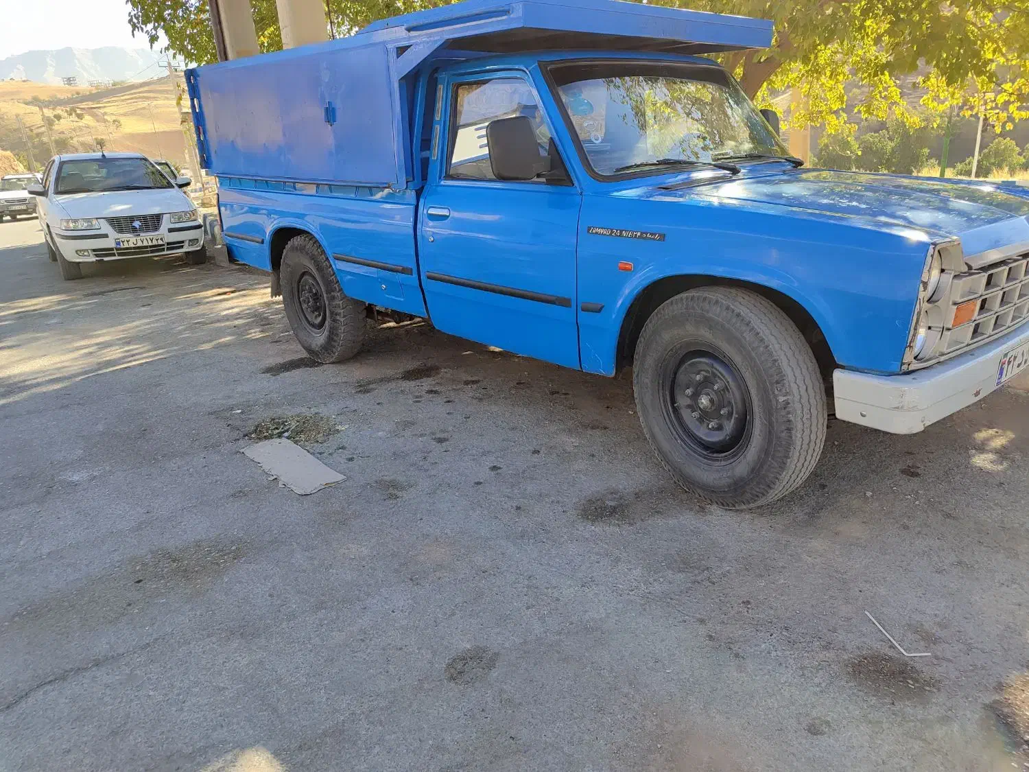 نیسانزامیادمدل92داگانهسوزبدونرنگ|خودرو سواری و وانت|جوانرود, |دیوار