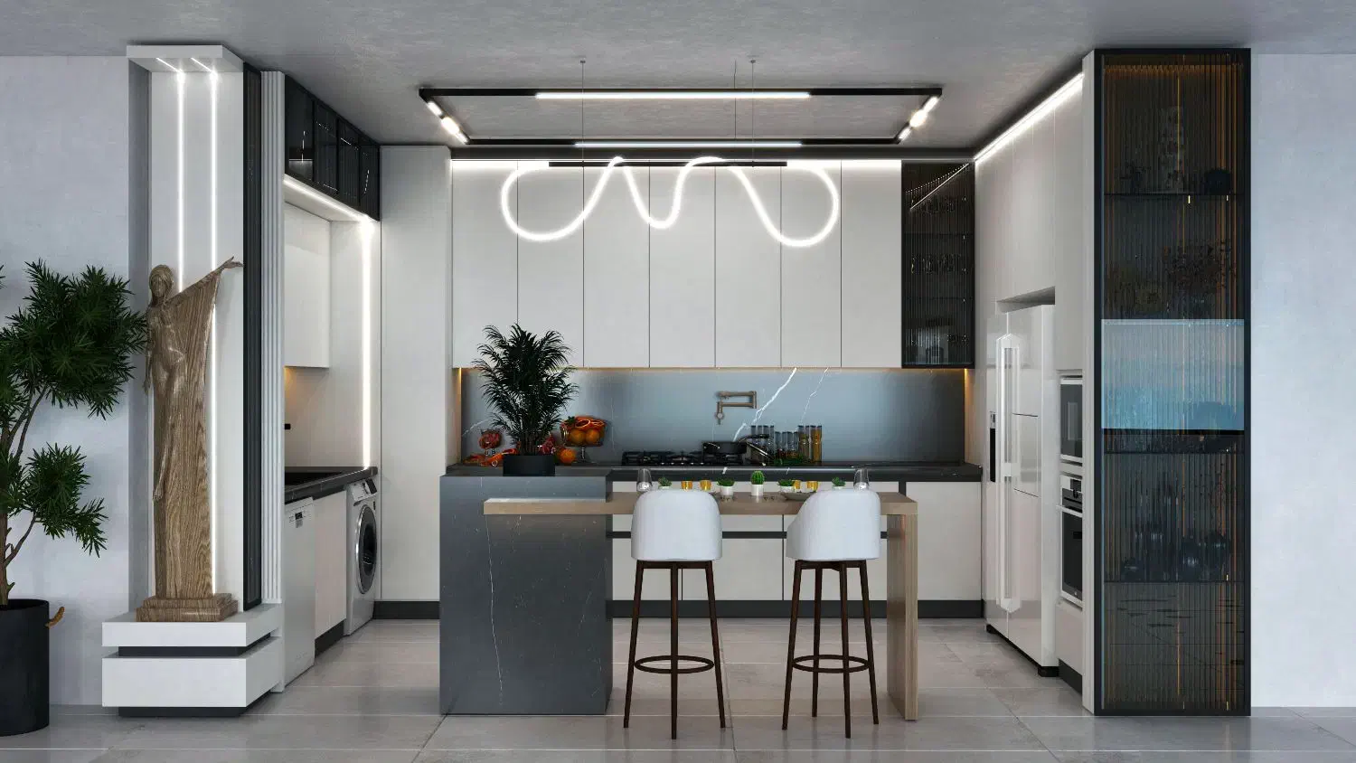 طراحی تری دی مکس 3d 3 dmax نما باغ دکوراسیون|خدمات پیشه و مهارت|مشهد, کوی المهدی|دیوار