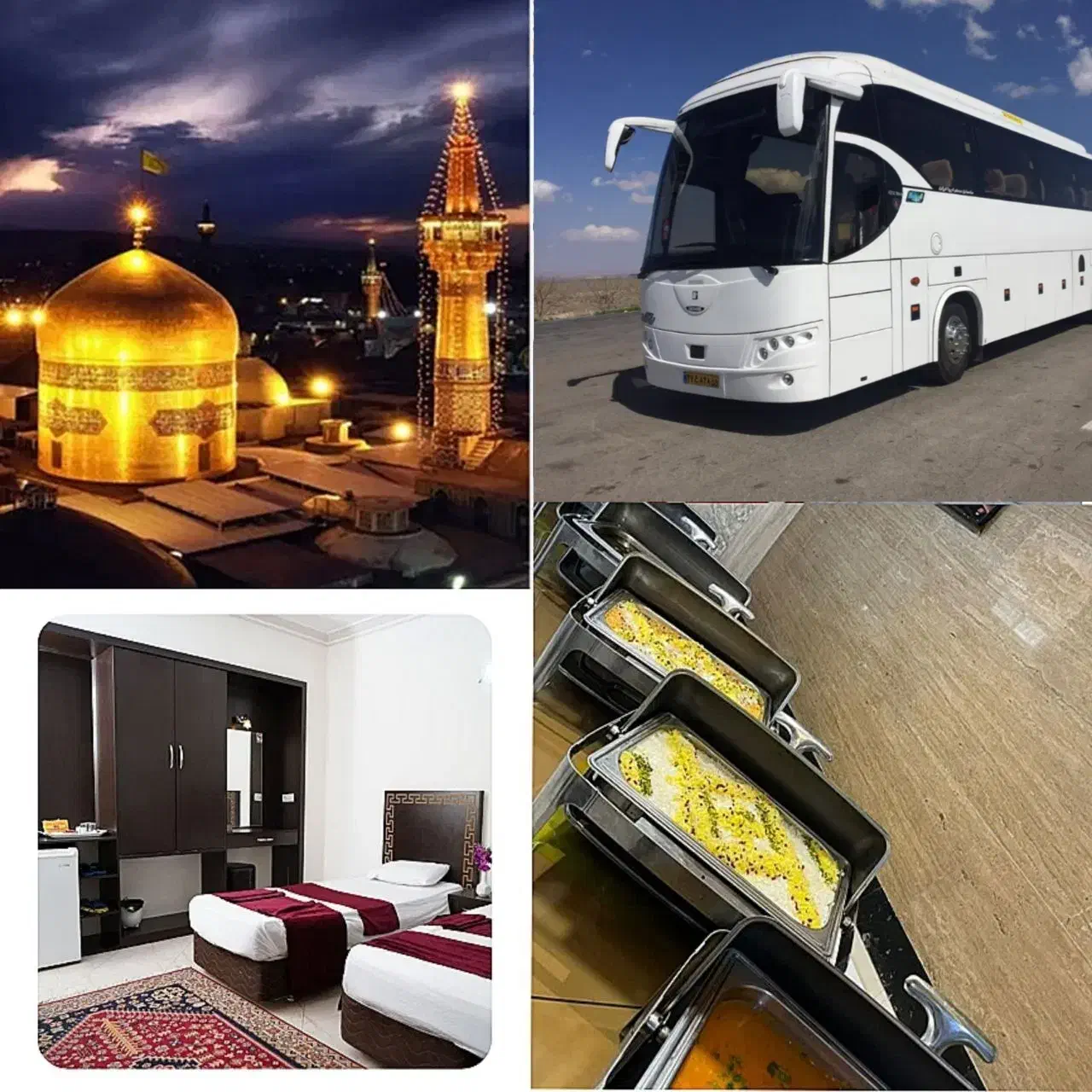 کاروان مشهد مقدس / حرکت همه روزه|تور و چارتر|رباطکریم, رباطکریم|دیوار