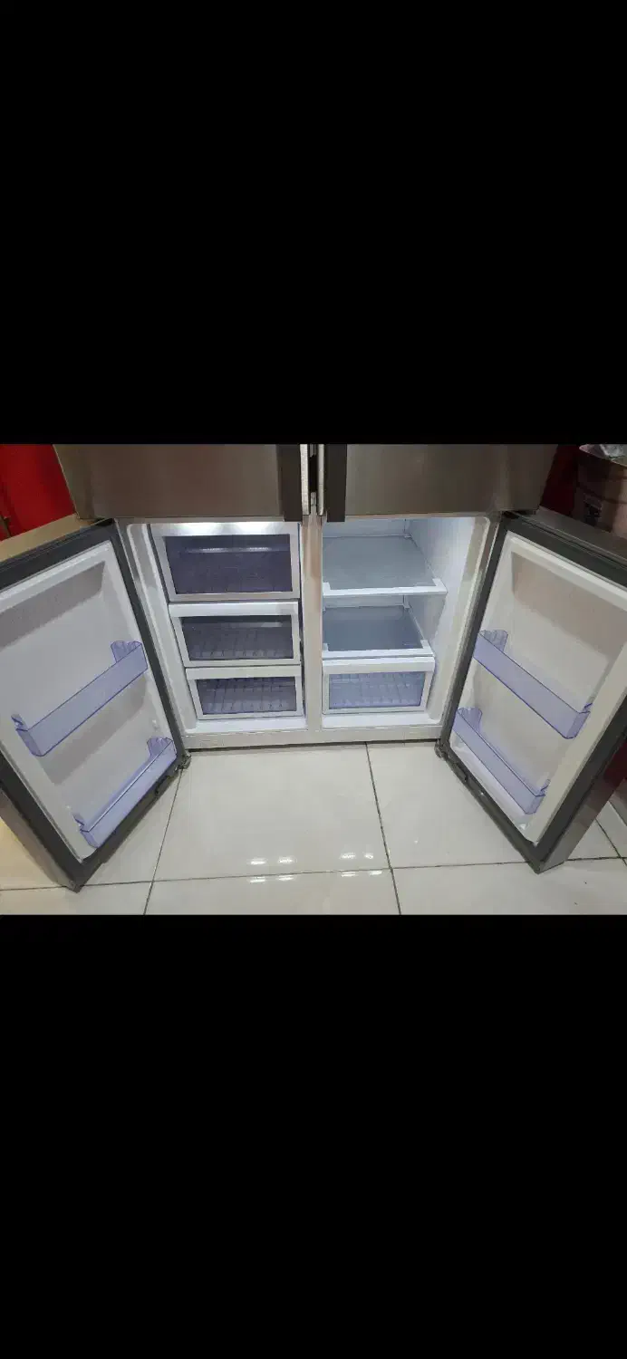 یخچال فریزر ساید چهار درب بکو|یخچال و فریزر|ابریشم, |دیوار