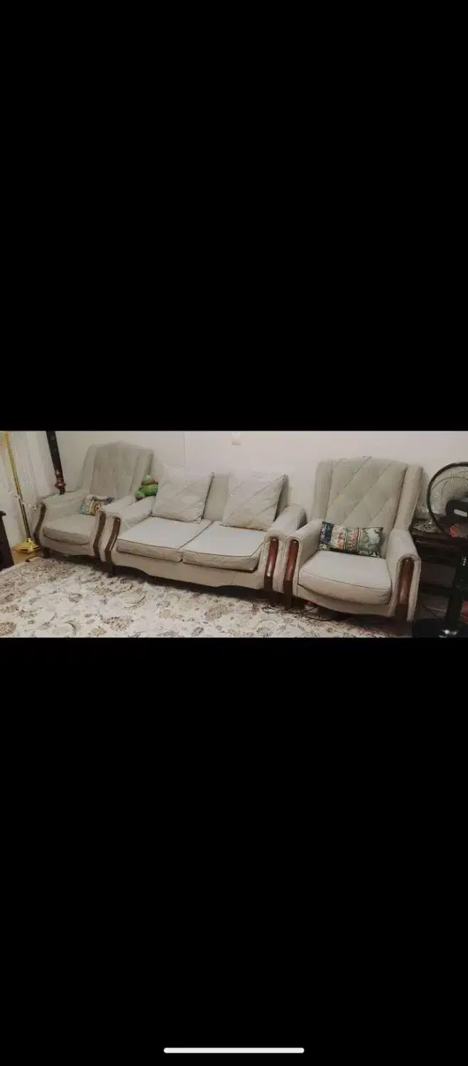 مبل راحتی ۷ نفره|مبلمان خانگی و میز عسلی|ری, دولتآباد|دیوار