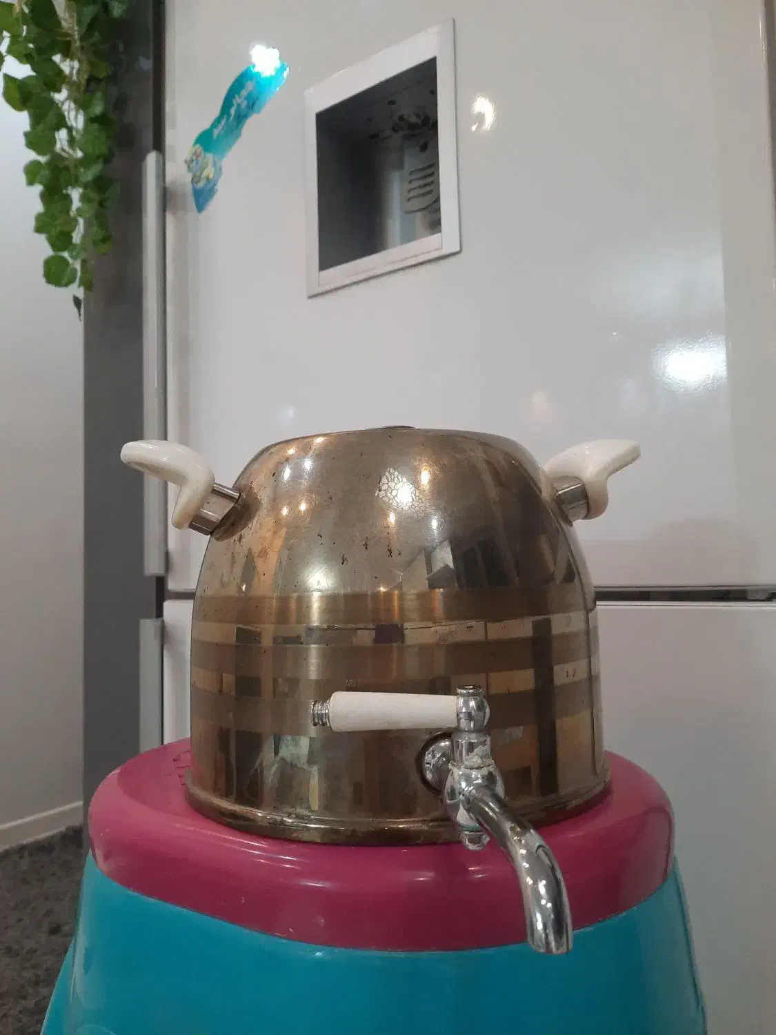 کتری کف چدن|قوری، کتری، قهوهساز دستی|تهران, مینابی|دیوار