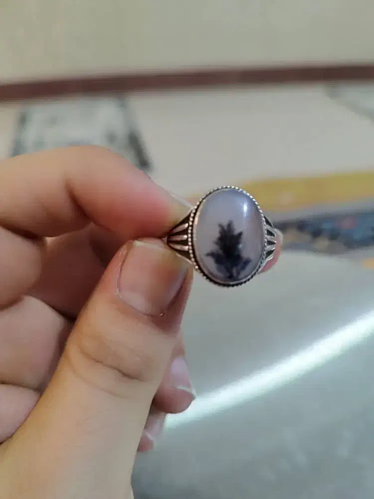 انگشتر شجر تک درخت طبیعی|جواهرات|ماهدشت, |دیوار