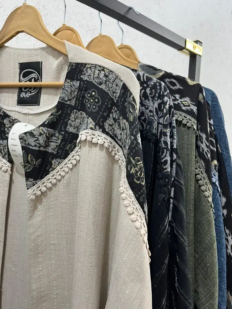 مانتو بلند نخی ،کنار چاک ،جلو باز|لباس|دزفول, |دیوار