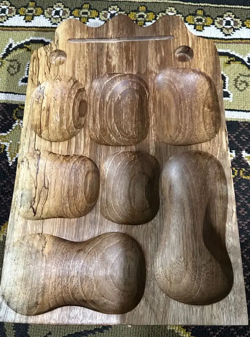 هفت سین چوبی|صنایع دستی و سایر لوازم تزئینی|کرمان, |دیوار