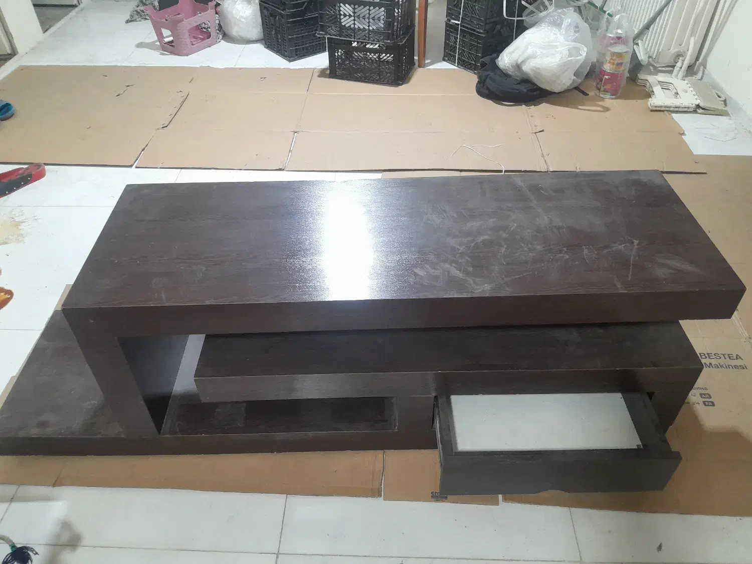 میز تلوزیونی چوبی|میز تلویزیون|تهران, فدک|دیوار