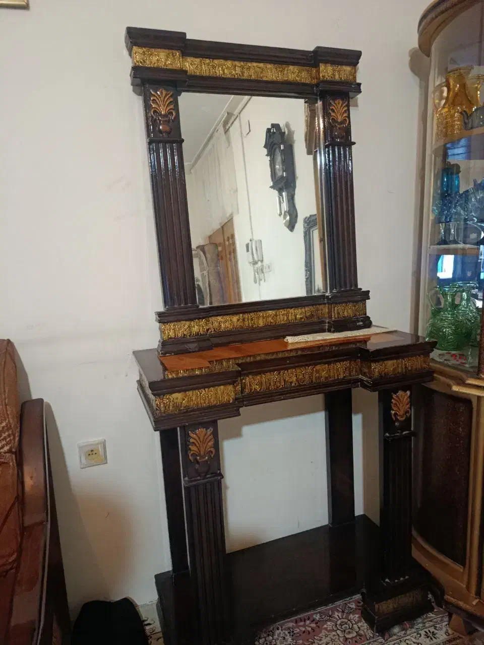 آینه و کنسول|بوفه، ویترین، کنسول|کرمانشاه, |دیوار