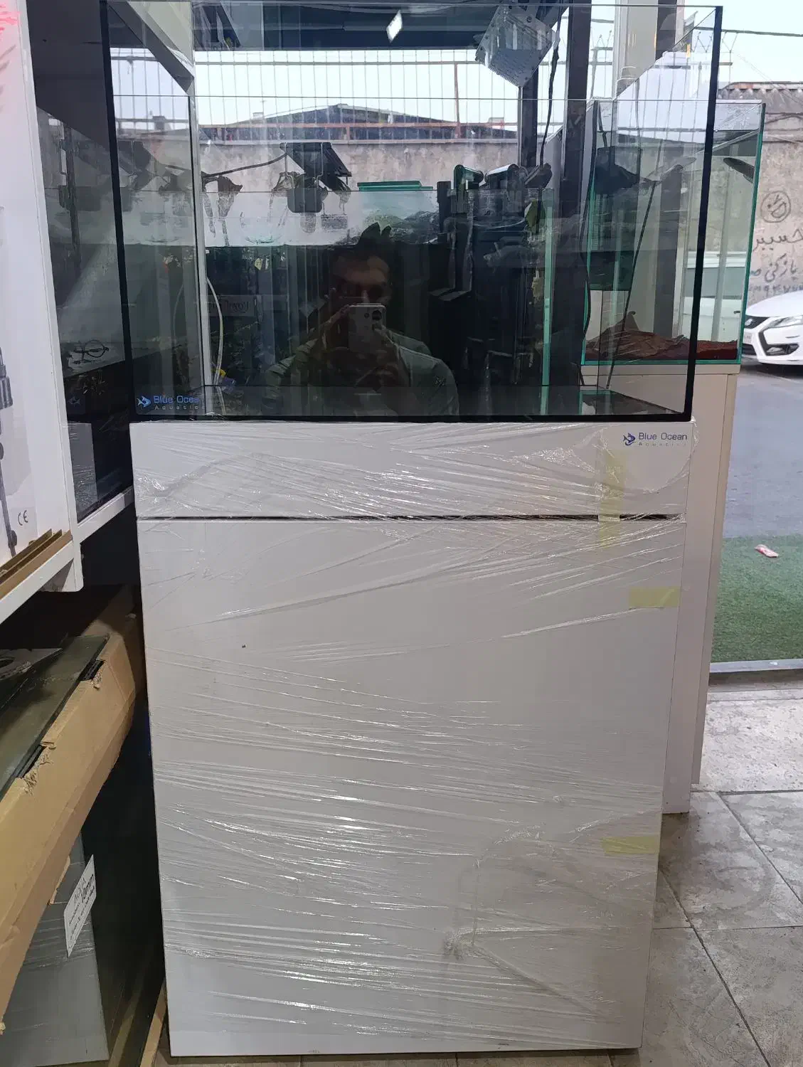 آکواریوم ریملس سایز ۶۰.۴۰.۴۰|ماهی|رشت, پل تالشان|دیوار