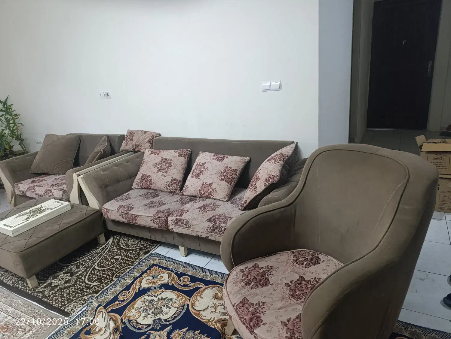 مبل 6نفره|مبلمان خانگی و میز عسلی|کیش, |دیوار