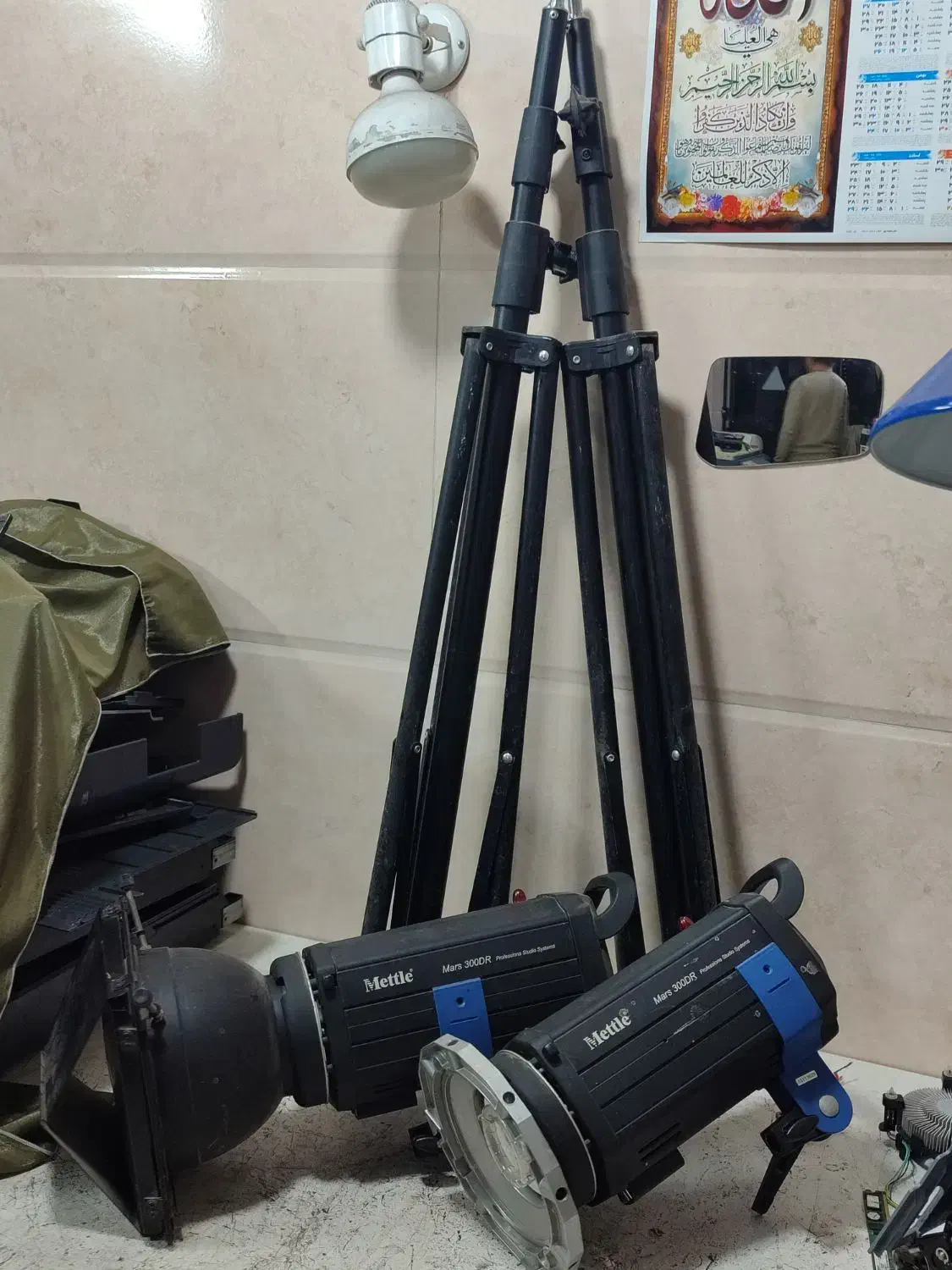 فلش چتر میتل 300 ژول عکاسی|دوربین عکاسی و فیلمبرداری|ساری, |دیوار