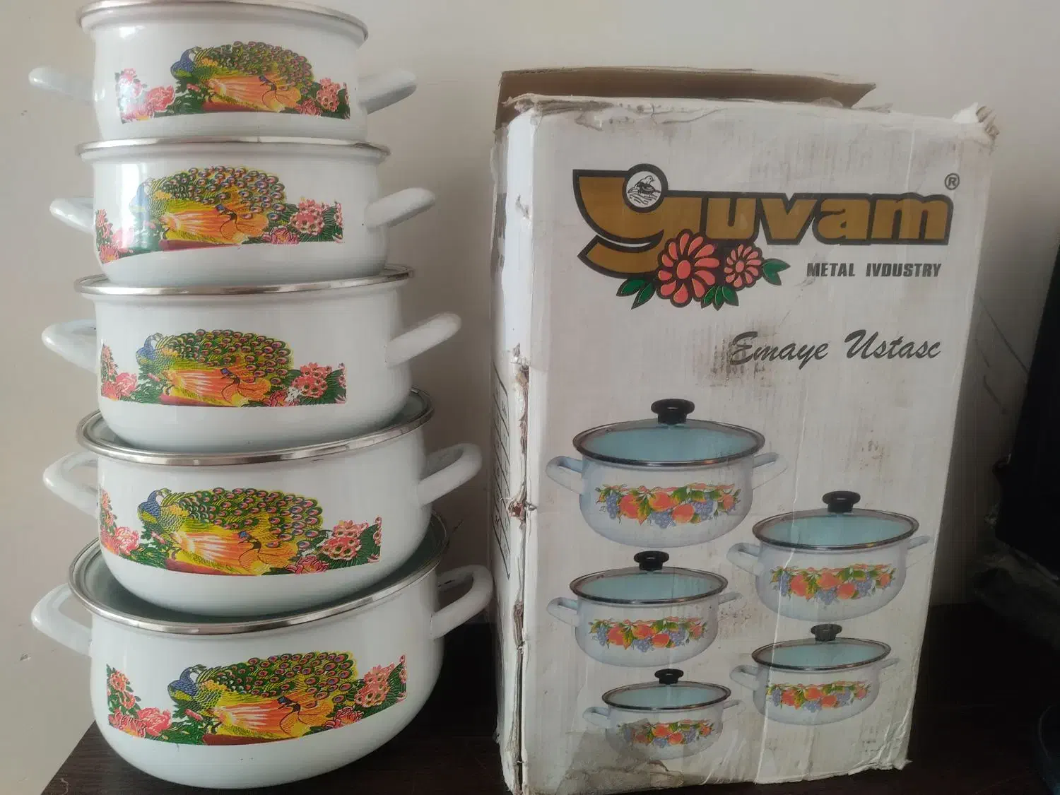 دو عدد سرویس لعابی نو|ظروف پختوپز|کرمان, |دیوار