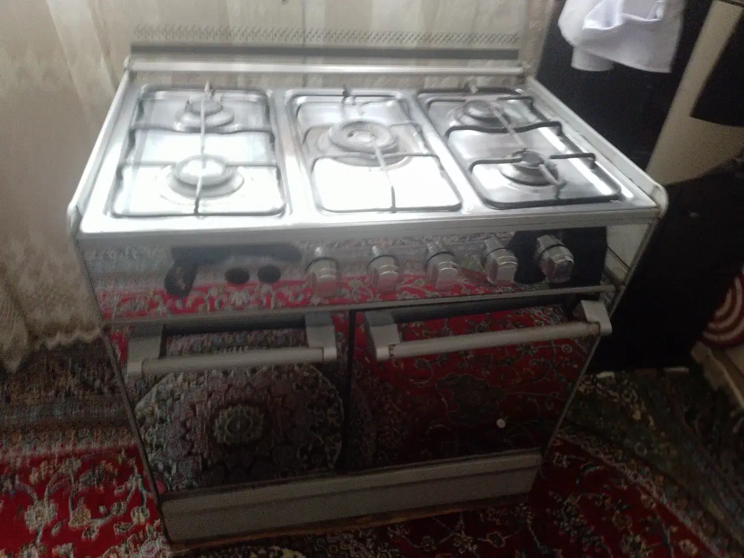 اجاق گاز پنج شعله درحدنو|اجاق گاز و لوازم برقی پختوپز|صائین قلعه, |دیوار