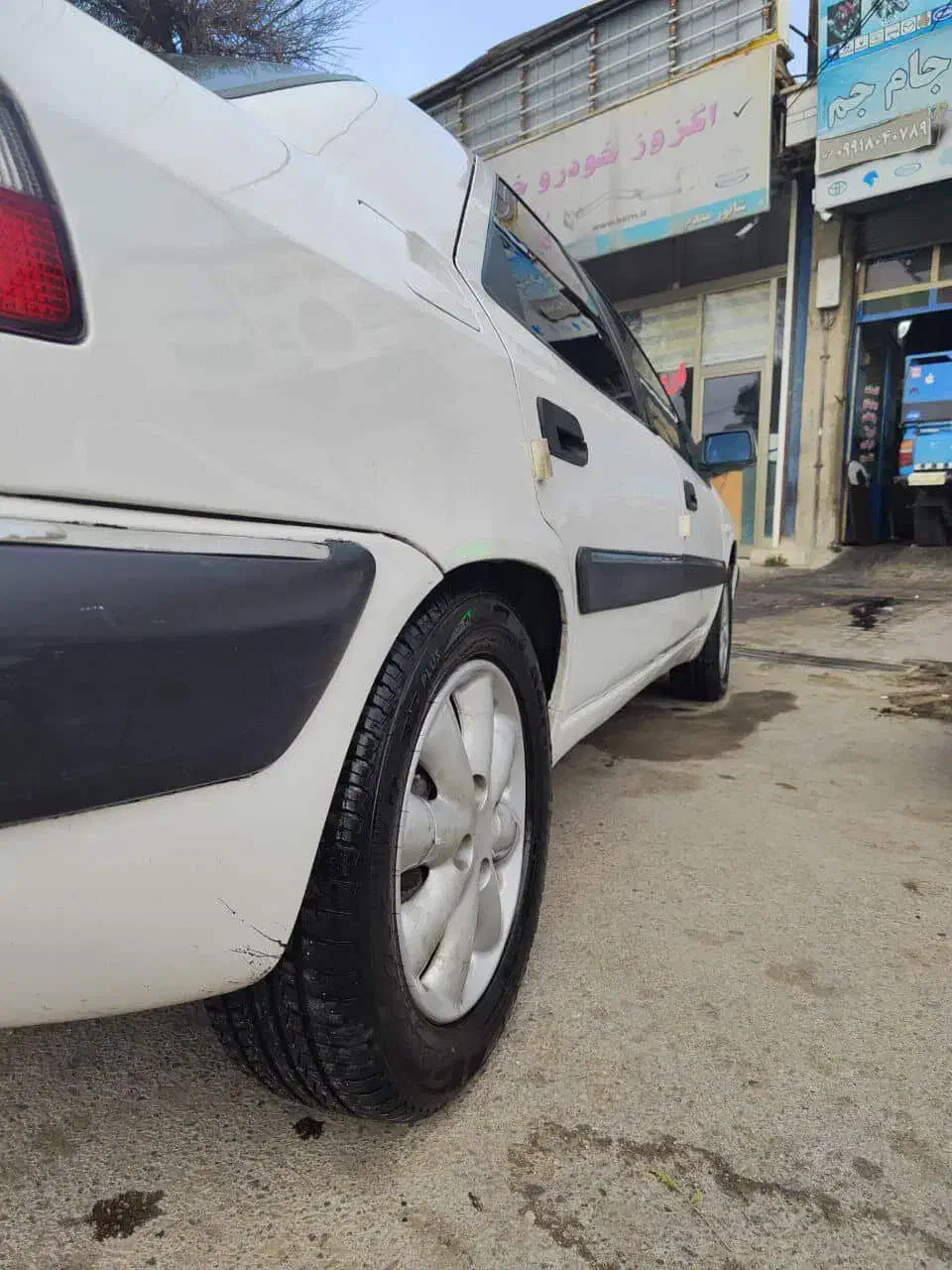 زانتیا مدل 87 سفید|خودرو سواری و وانت|اردبیل, |دیوار