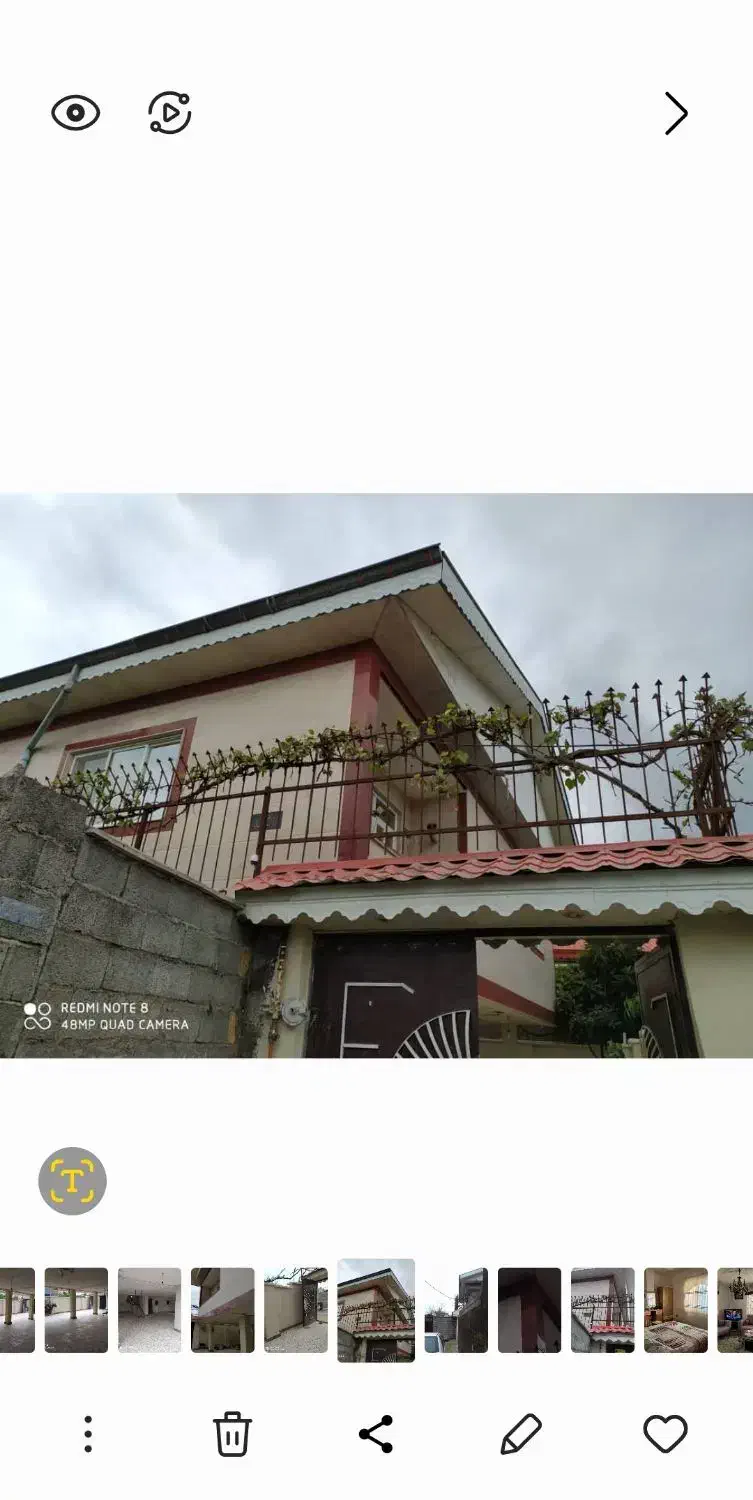 ملک ویلایی خوش ساخت یک طبقه روی پیلوت|فروش خانه و ویلا|رشت, سیا اسطلخ|دیوار